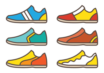 Futsal Shoes - vector #343137 gratis